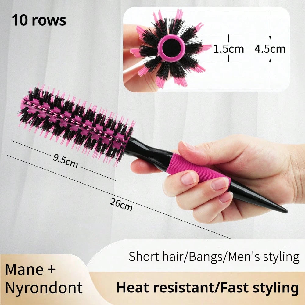 Brazilian Yellow Round Brush