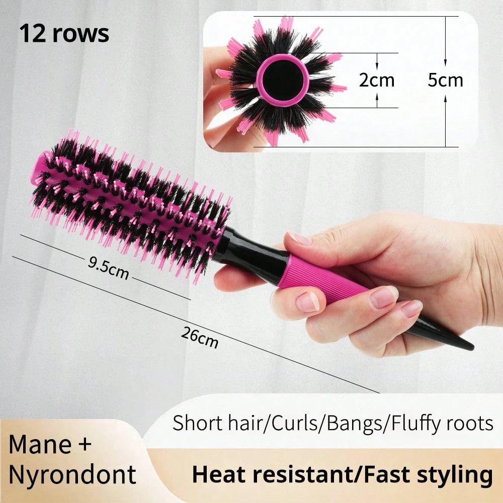 Brazilian Yellow Round Brush