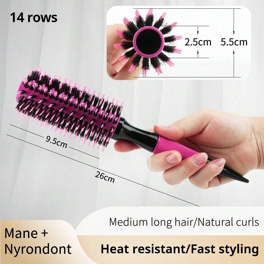 Brazilian Yellow Round Brush