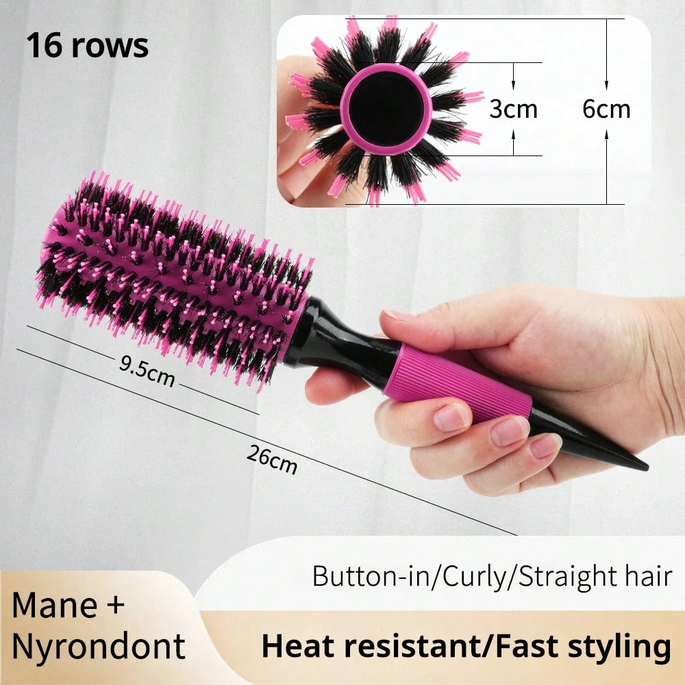 Brazilian Yellow Round Brush