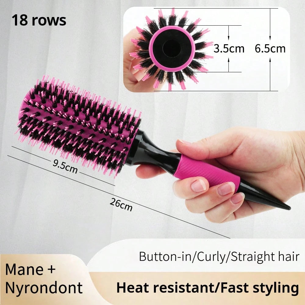 Brazilian Yellow Round Brush