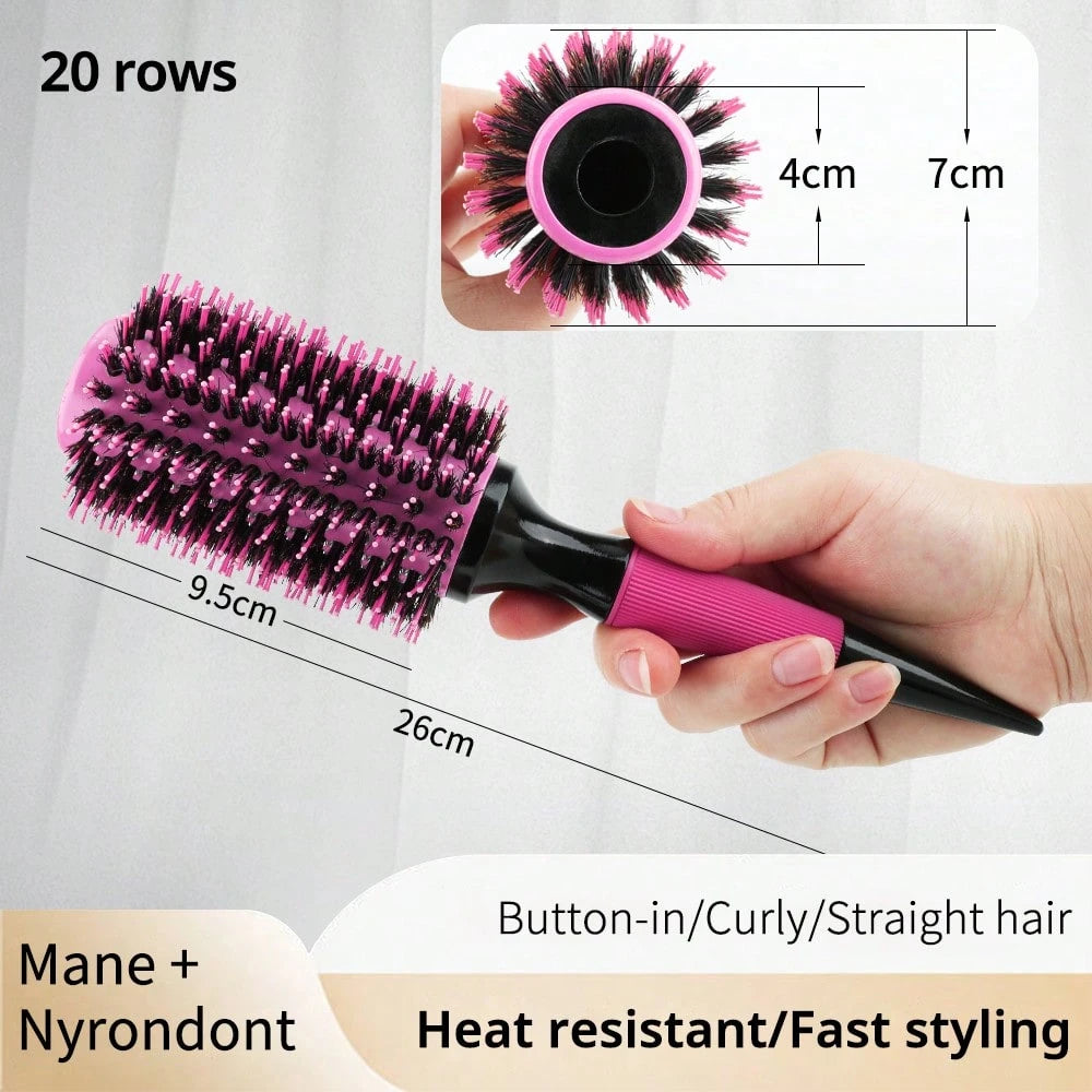 Brazilian Yellow Round Brush