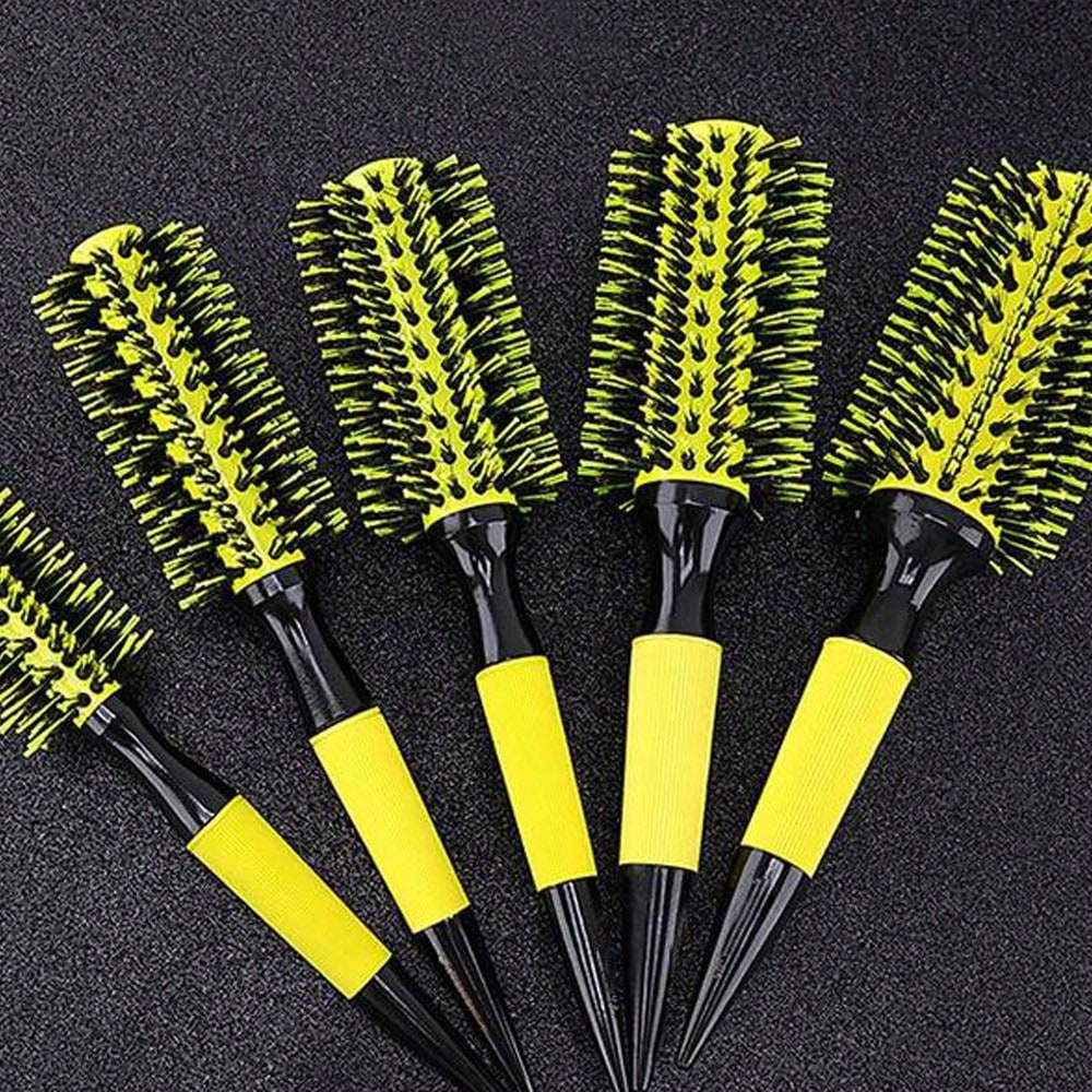 Brazilian Yellow Round Brush