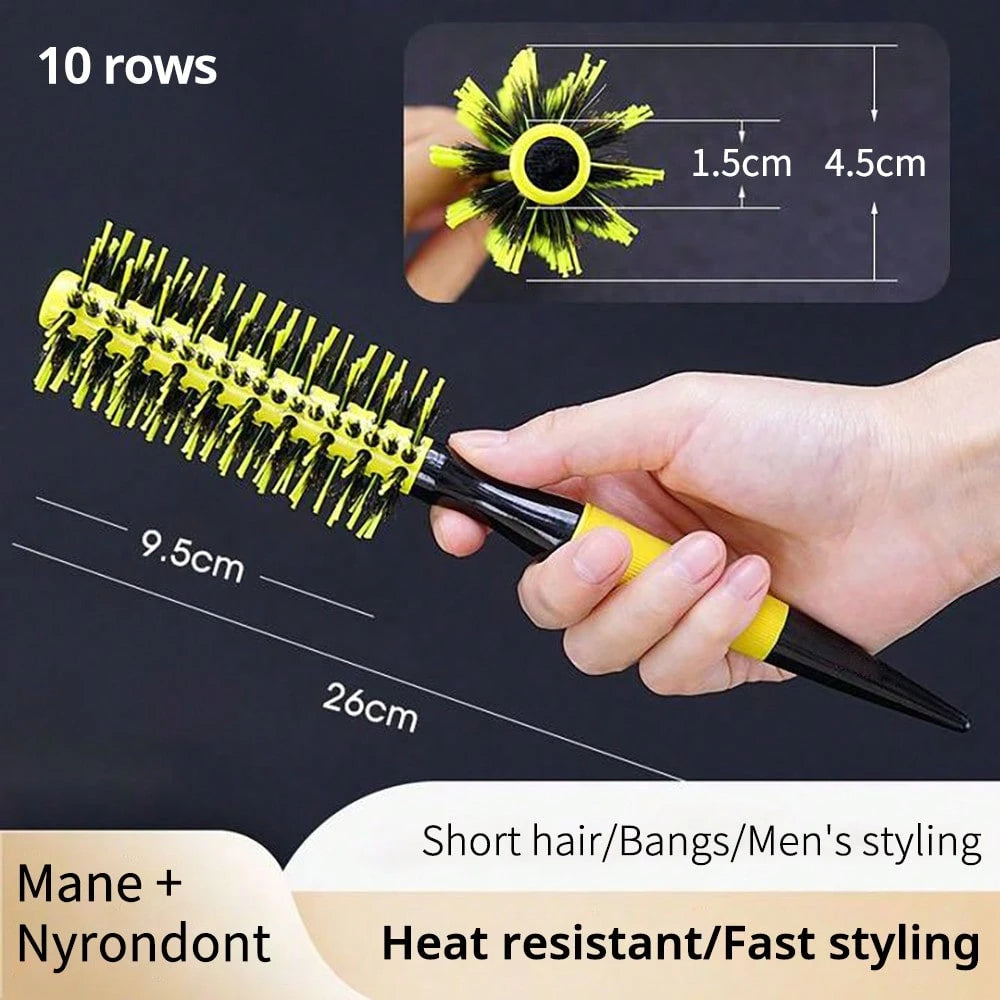 Brazilian Yellow Round Brush