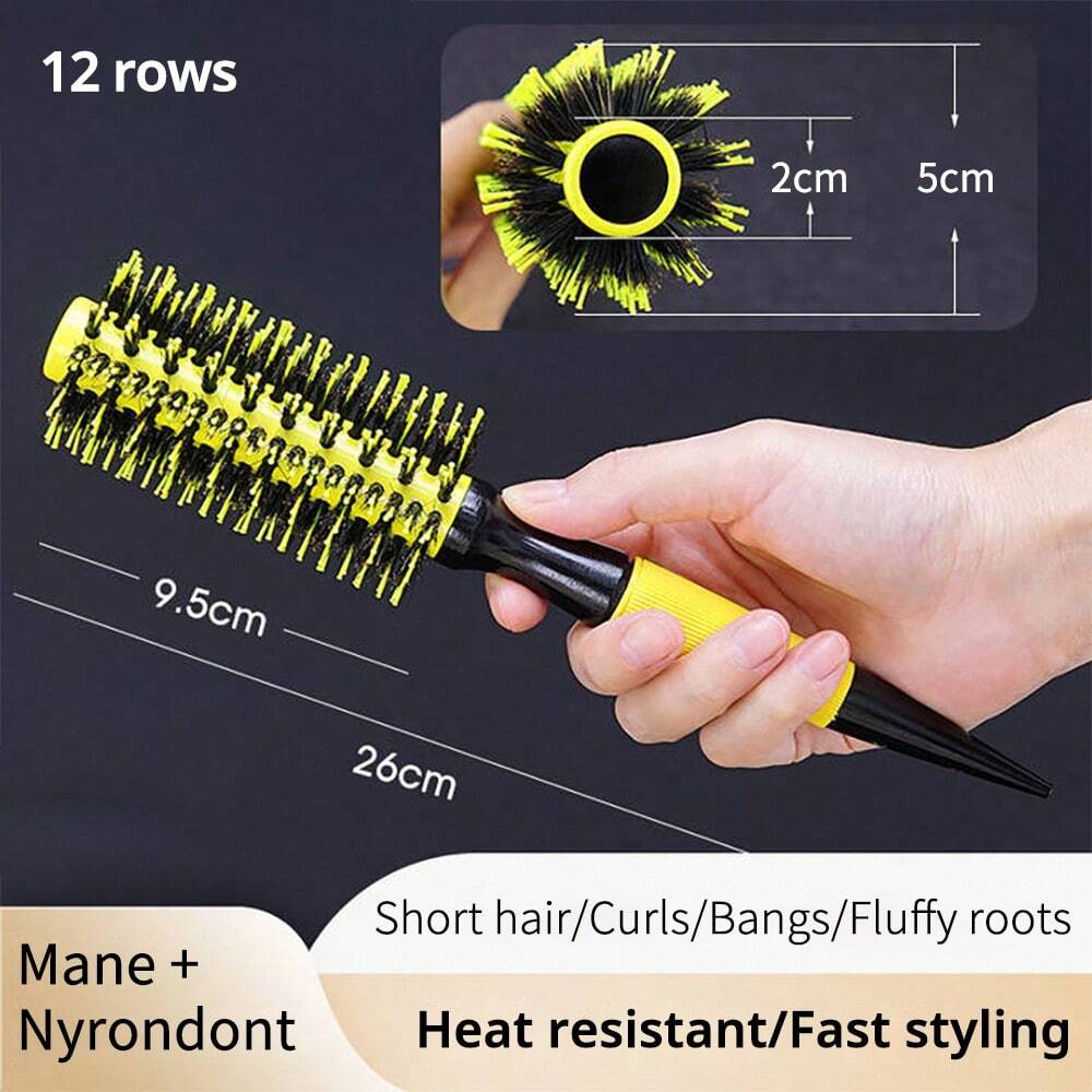 Brazilian Yellow Round Brush