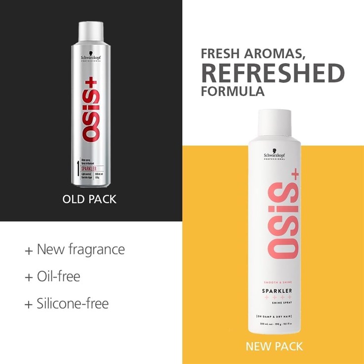 Schwarzkopf OSiS+ Sparkler Shine Hair Spray - 300ml