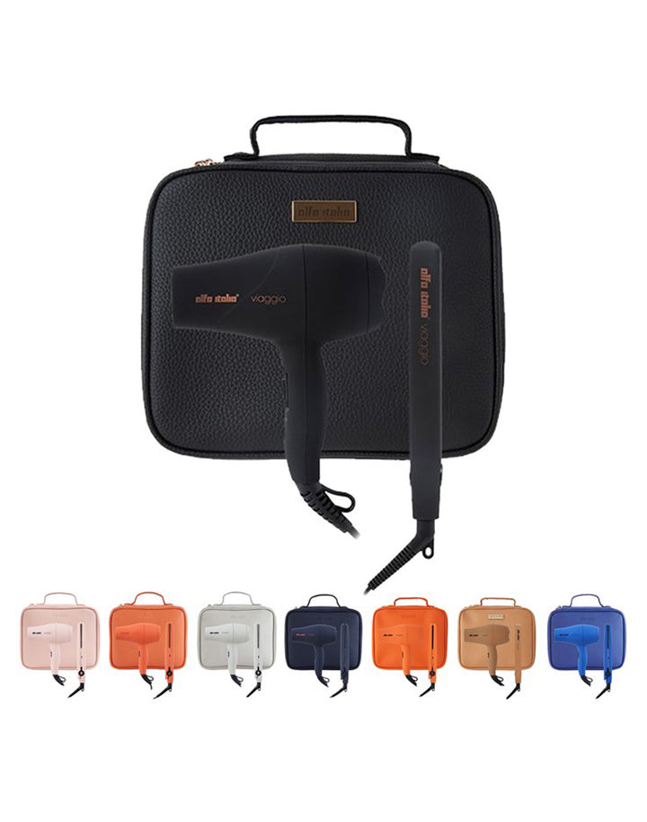 Alfa Italia Viaggio Hair Dryer & Straightener Travel Set