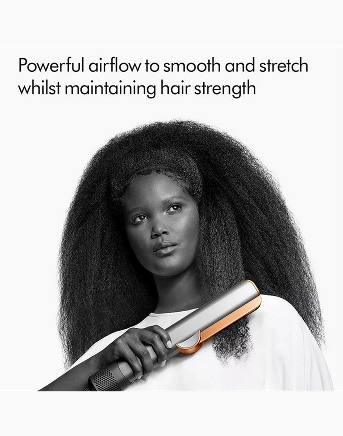 Dyson Airstrait Straightener Bright Nickel / Bright Copper